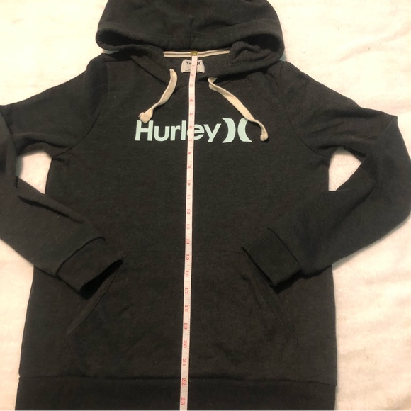 3/20$ Hurley - Hoodie Sweater Blue & Grey - Picture 3 of 5